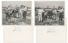 Eighteen 10 x 8 Photos With Shemp, From Various Three Stooges Films & Public Appearances -- 17 Glossy, 1 Matte Finish -- Very Good Condition -- List of Films at NateDSanders.com